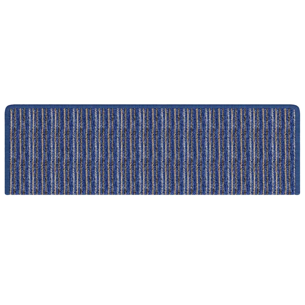 Selbstklebende Treppenschoner 15 pcs Grau 65 x 21 x 4 cm
