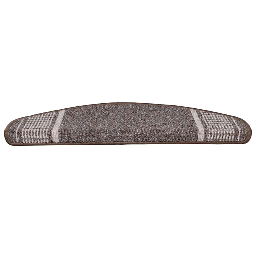 Selbstklebende Treppenschoner 15 pcs Anthrazit 65 x 21 x 4 cm