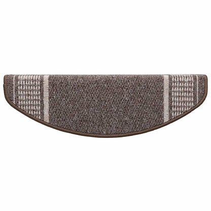 Selbstklebende Treppenschoner 15 pcs Anthrazit 65 x 21 x 4 cm