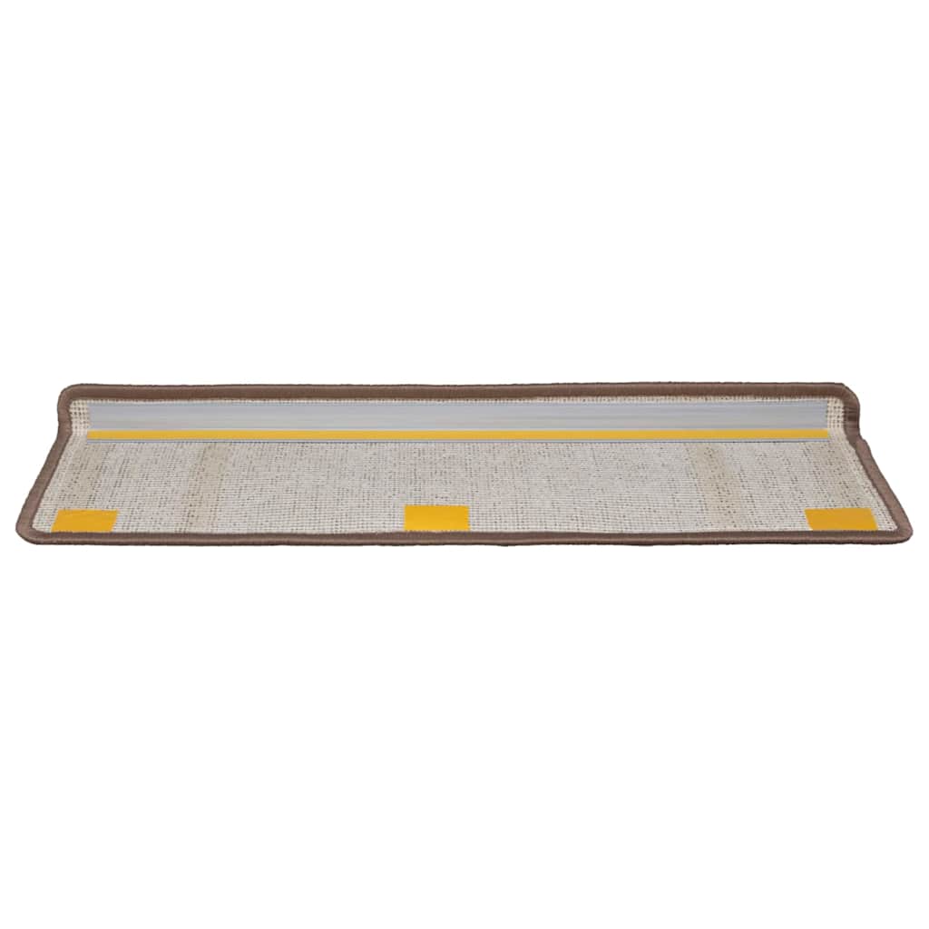 Selbstklebende Treppenschoner 15 pcs Anthrazit 65 x 21 x 4 cm