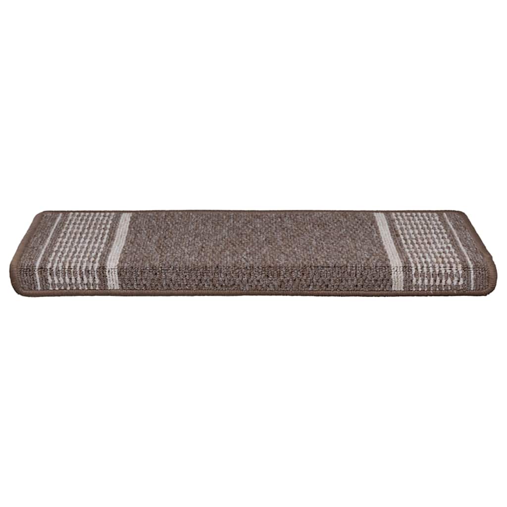 Selbstklebende Treppenschoner 15 pcs Anthrazit 65 x 21 x 4 cm