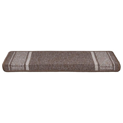 Selbstklebende Treppenschoner 15 pcs Anthrazit 65 x 21 x 4 cm