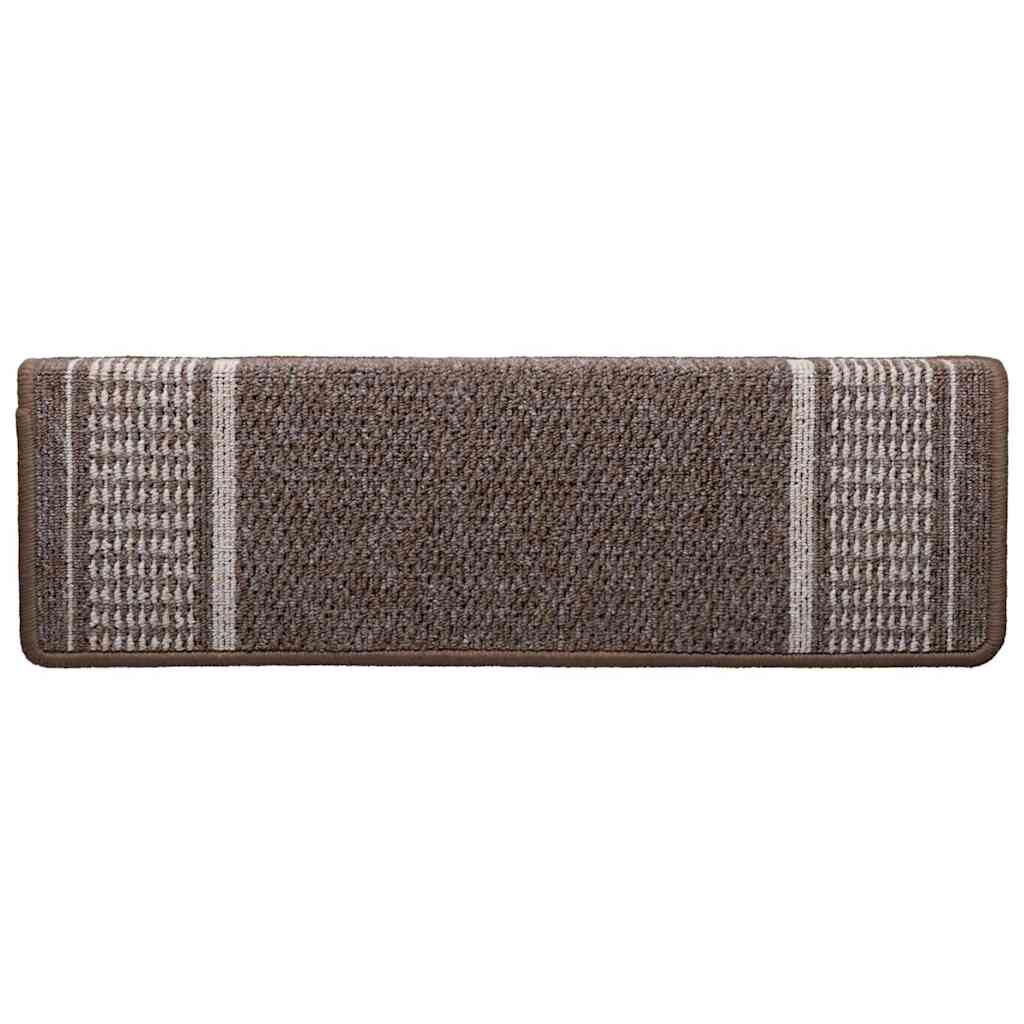 Selbstklebende Treppenschoner 15 pcs Anthrazit 65 x 21 x 4 cm