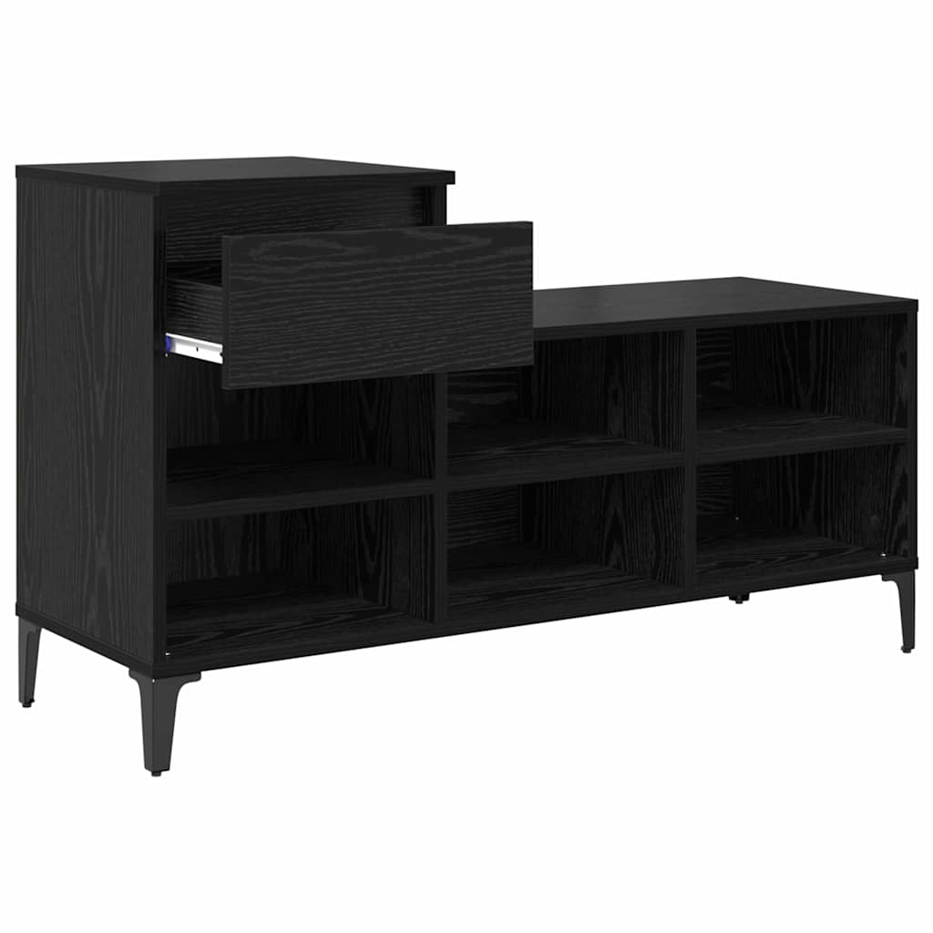 Schuhregal Weiß 102x36x60 cm Holzwerkstoff