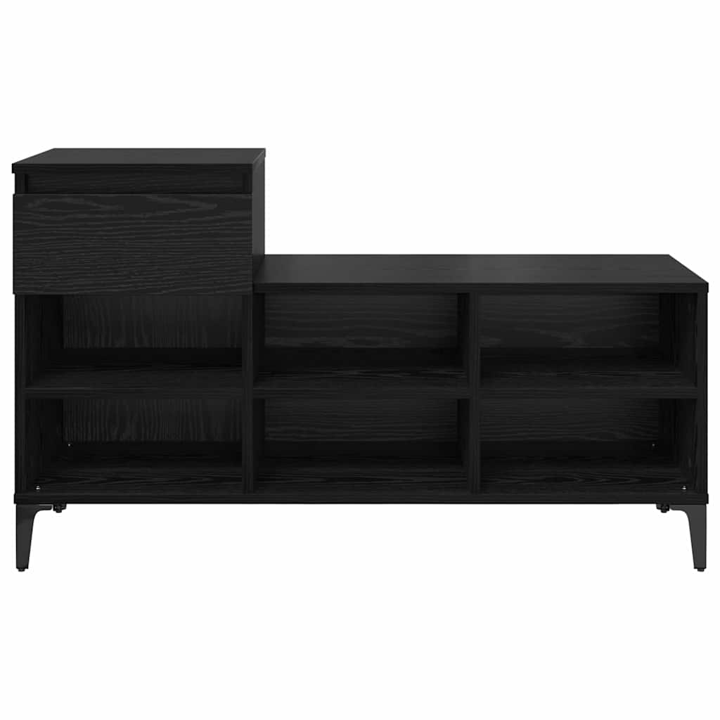 Schuhregal Weiß 102x36x60 cm Holzwerkstoff