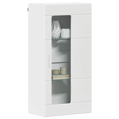 Holzschrank | Wandschrank | Vitrine | mit Glastür | Schrankmöbel | Wandmontiert