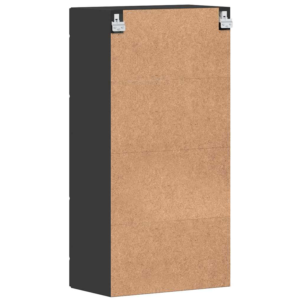 Holzschrank | Wandschrank | Vitrine | mit Glastür | Schrankmöbel | Wandmontiert