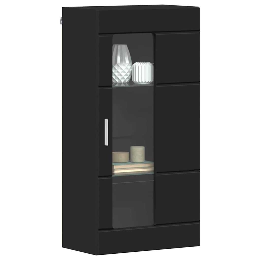 Holzschrank | Wandschrank | Vitrine | mit Glastür | Schrankmöbel | Wandmontiert