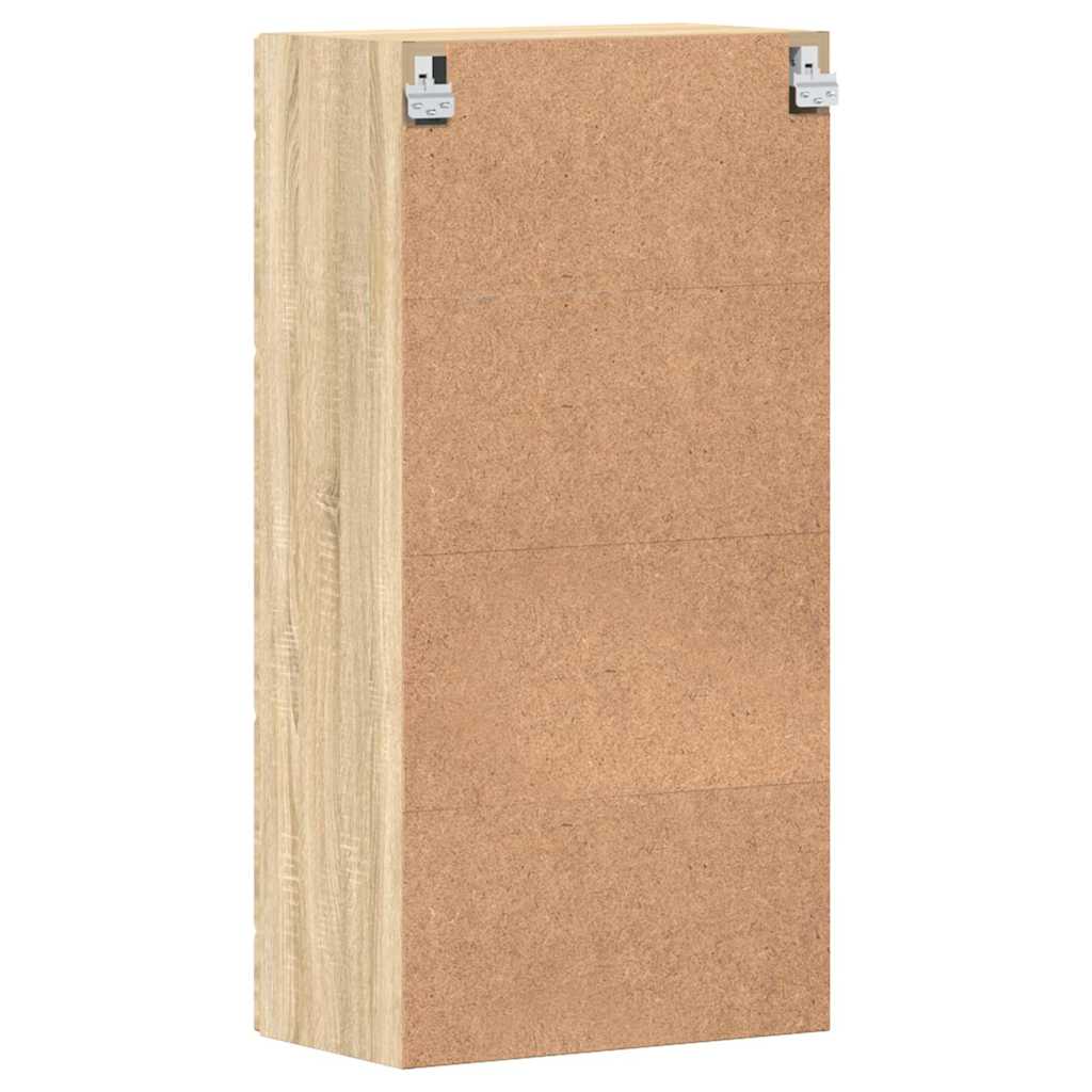 Holzschrank | Wandschrank | Vitrine | mit Glastür | Schrankmöbel | Wandmontiert