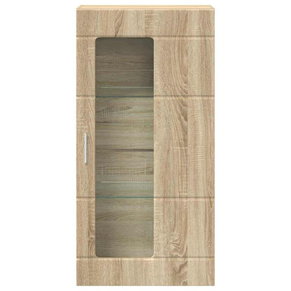 Holzschrank | Wandschrank | Vitrine | mit Glastür | Schrankmöbel | Wandmontiert