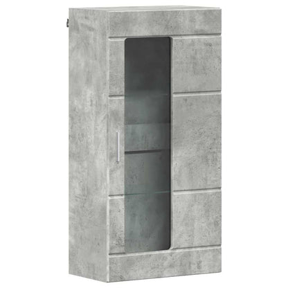 Holzschrank | Wandschrank | Vitrine | mit Glastür | Schrankmöbel | Wandmontiert