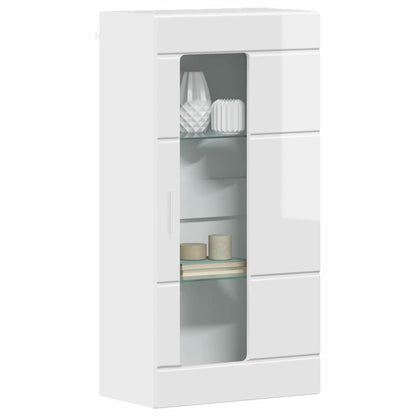 Holzschrank | Wandschrank | Vitrine | mit Glastür | Schrankmöbel | Wandmontiert