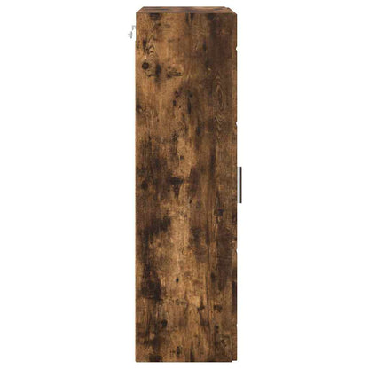 Holzschrank | Wandschrank | Vitrine | mit Glastür | Schrankmöbel | Wandmontiert