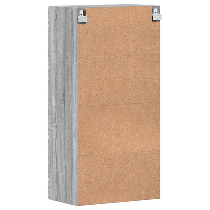Holzschrank | Wandschrank | Vitrine | mit Glastür | Schrankmöbel | Wandmontiert