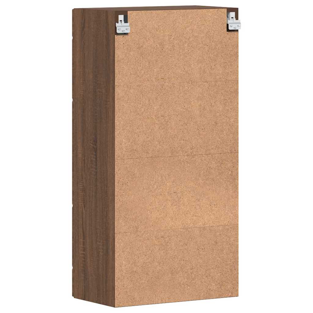 Holzschrank | Wandschrank | Vitrine | mit Glastür | Schrankmöbel | Wandmontiert