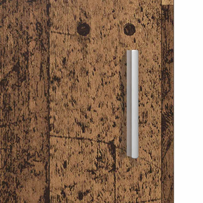Holzschrank | Wandschrank | Vitrine | mit Glastür | Schrankmöbel | Wandmontiert