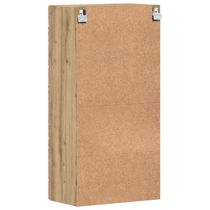 Holzschrank | Wandschrank | Vitrine | mit Glastür | Schrankmöbel | Wandmontiert