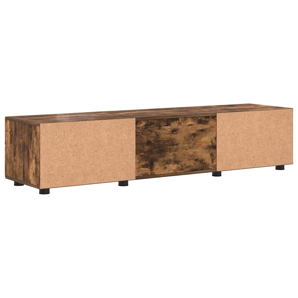 Wandmontiertes Lowboard | Holzschrank | Wandschrank | 2 Schubladen | 150 cm