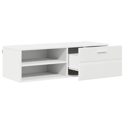 TOP Wandschrank | 1 Schublade | Wandmontiertes Lowboard | Holzschrank | 100 cm