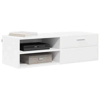 TOP Wandschrank | 1 Schublade | Wandmontiertes Lowboard | Holzschrank | 100 cm