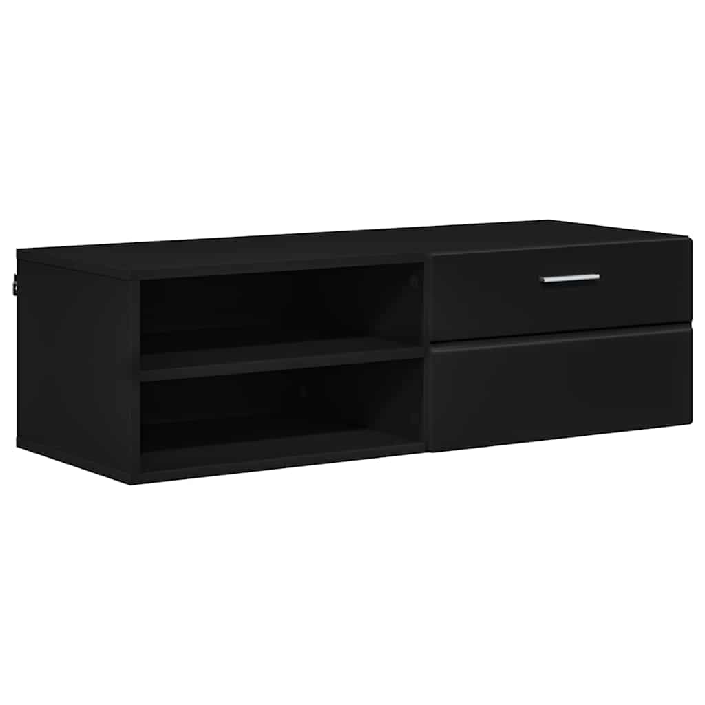 TOP Wandschrank | 1 Schublade | Wandmontiertes Lowboard | Holzschrank | 100 cm
