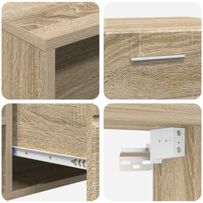 TOP Wandschrank | 1 Schublade | Wandmontiertes Lowboard | Holzschrank | 100 cm