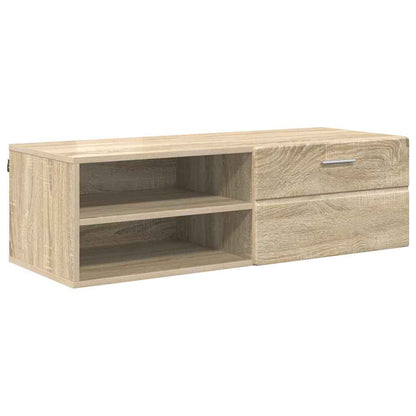 TOP Wandschrank | 1 Schublade | Wandmontiertes Lowboard | Holzschrank | 100 cm