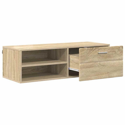 TOP Wandschrank | 1 Schublade | Wandmontiertes Lowboard | Holzschrank | 100 cm