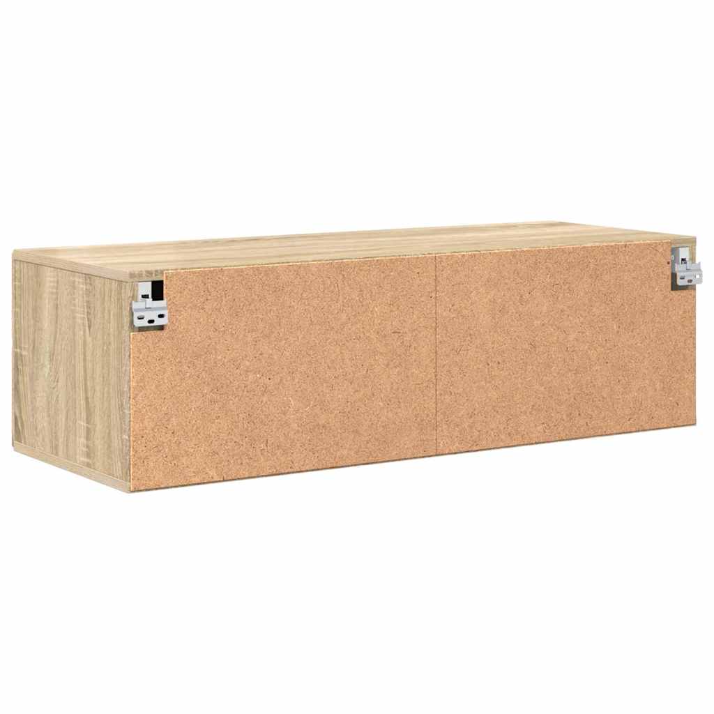 TOP Wandschrank | 1 Schublade | Wandmontiertes Lowboard | Holzschrank | 100 cm