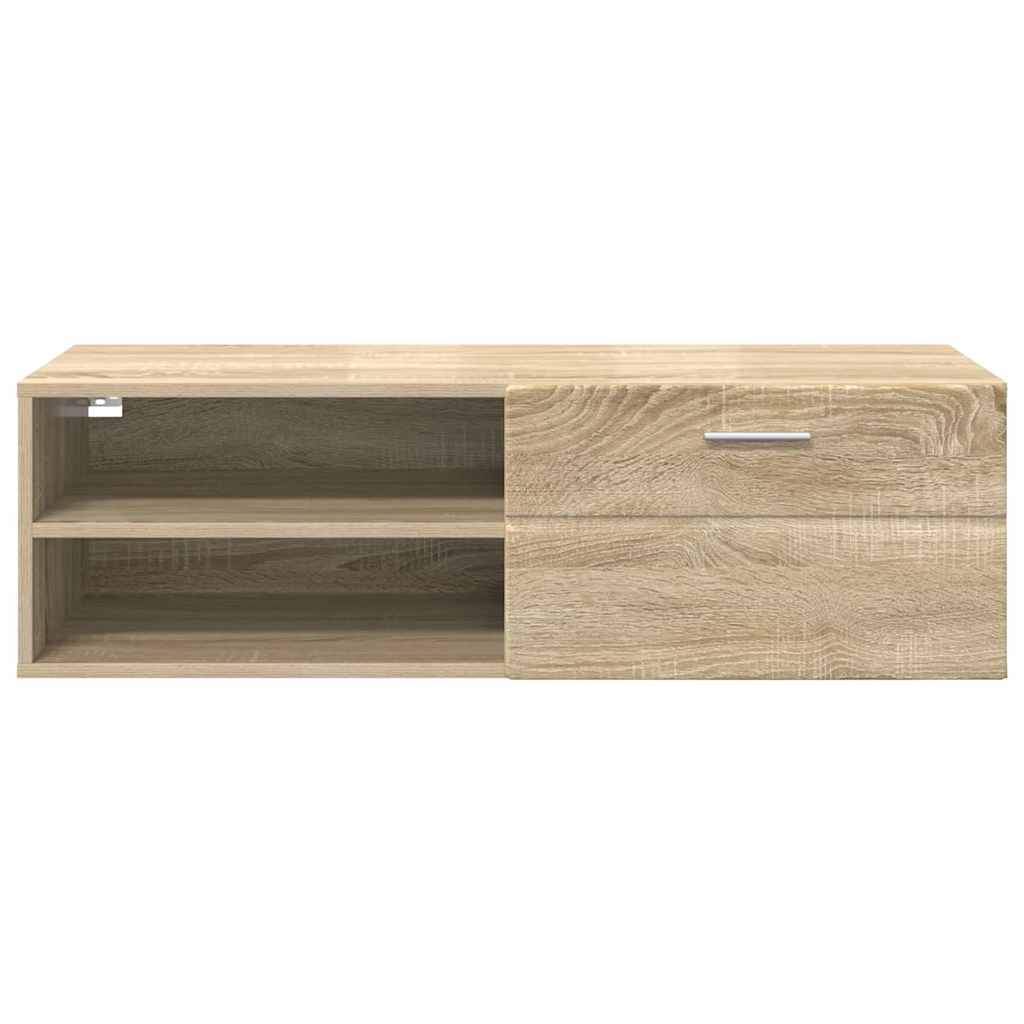 TOP Wandschrank | 1 Schublade | Wandmontiertes Lowboard | Holzschrank | 100 cm