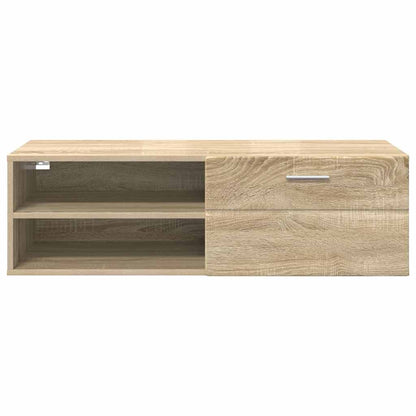 TOP Wandschrank | 1 Schublade | Wandmontiertes Lowboard | Holzschrank | 100 cm