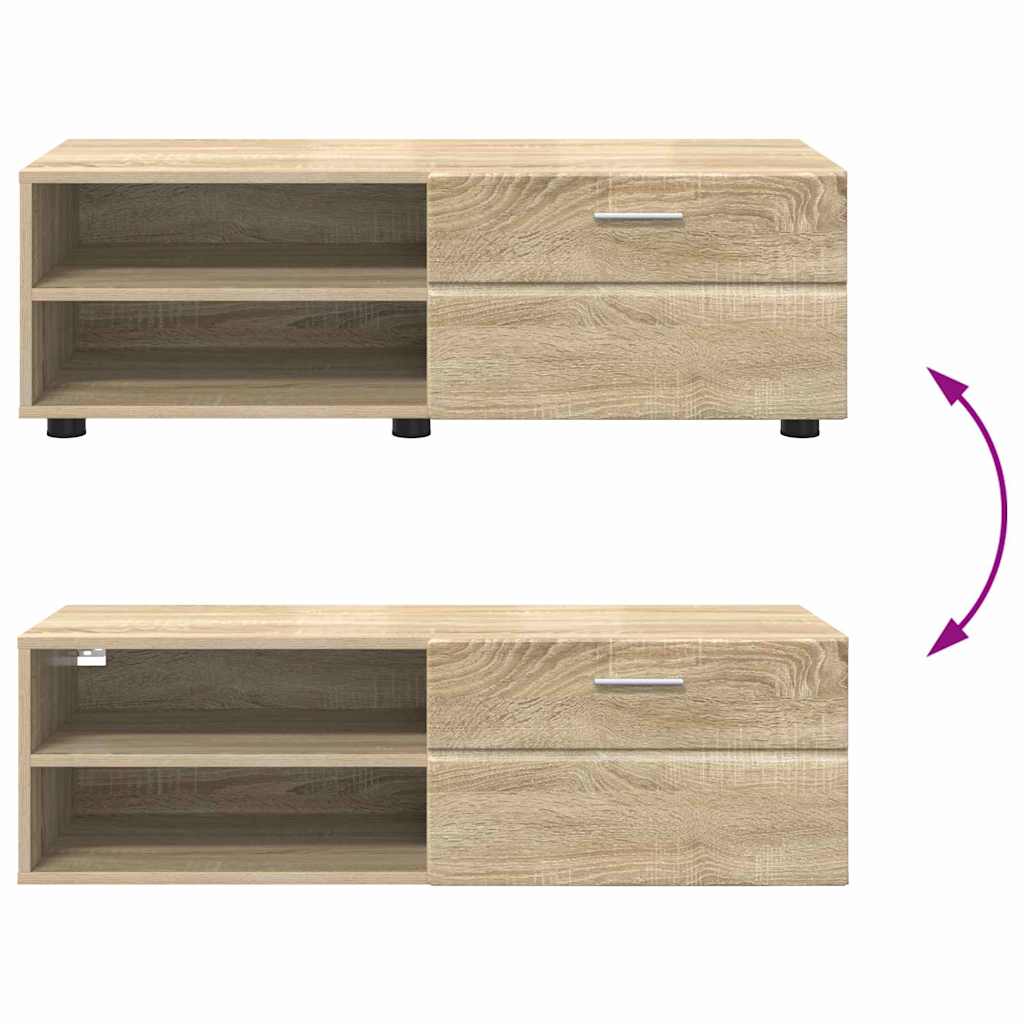 TOP Wandschrank | 1 Schublade | Wandmontiertes Lowboard | Holzschrank | 100 cm