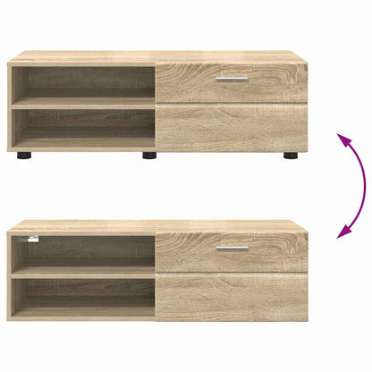 TOP Wandschrank | 1 Schublade | Wandmontiertes Lowboard | Holzschrank | 100 cm