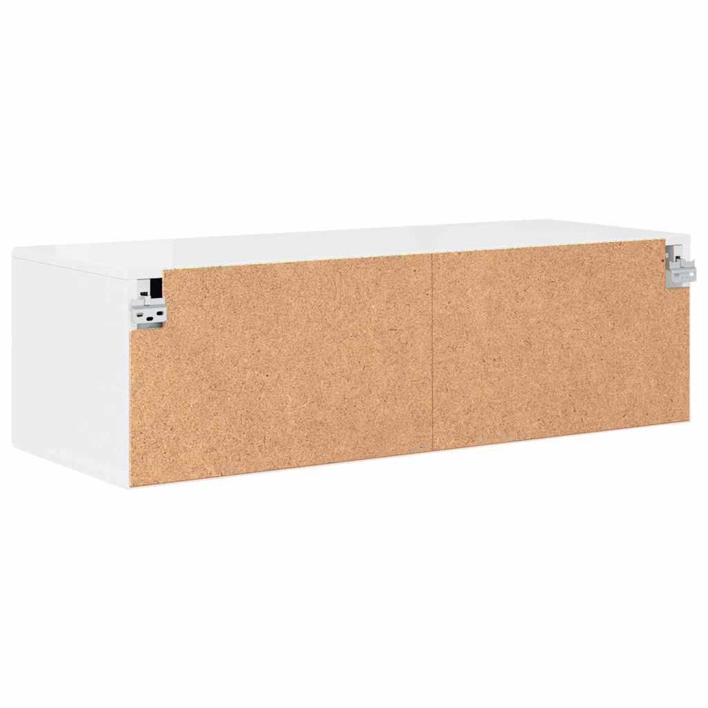 TOP Wandschrank | 1 Schublade | Wandmontiertes Lowboard | Holzschrank | 100 cm
