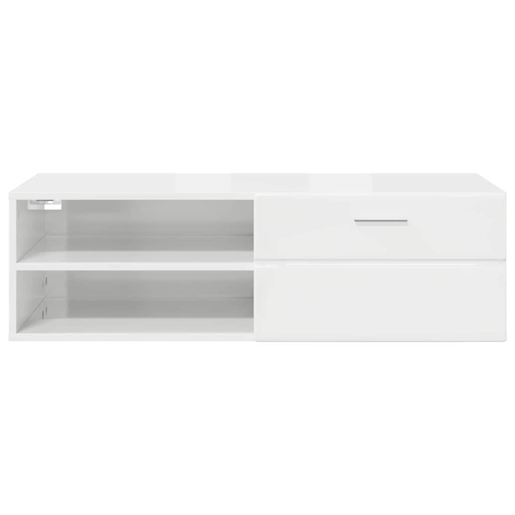 TOP Wandschrank | 1 Schublade | Wandmontiertes Lowboard | Holzschrank | 100 cm