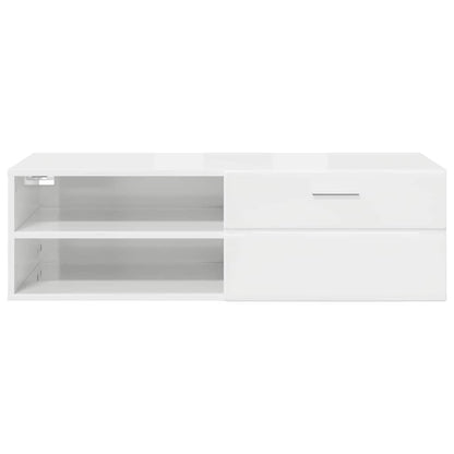 TOP Wandschrank | 1 Schublade | Wandmontiertes Lowboard | Holzschrank | 100 cm