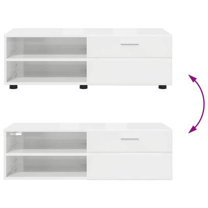 TOP Wandschrank | 1 Schublade | Wandmontiertes Lowboard | Holzschrank | 100 cm