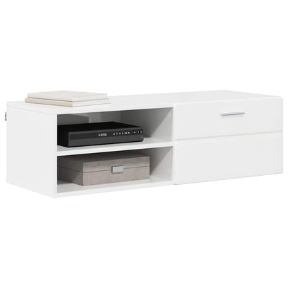 TOP Wandschrank | 1 Schublade | Wandmontiertes Lowboard | Holzschrank | 100 cm