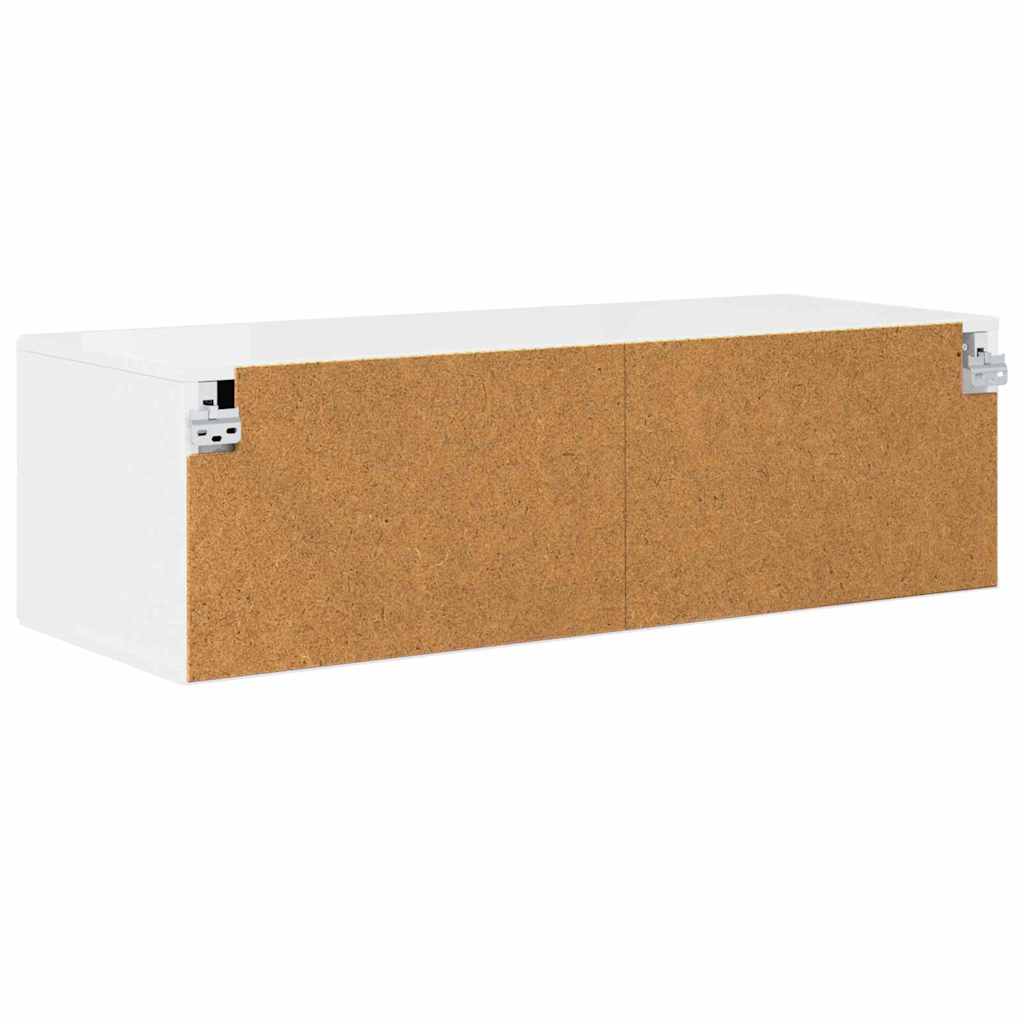 TOP Wandschrank | 1 Schublade | Wandmontiertes Lowboard | Holzschrank | 100 cm