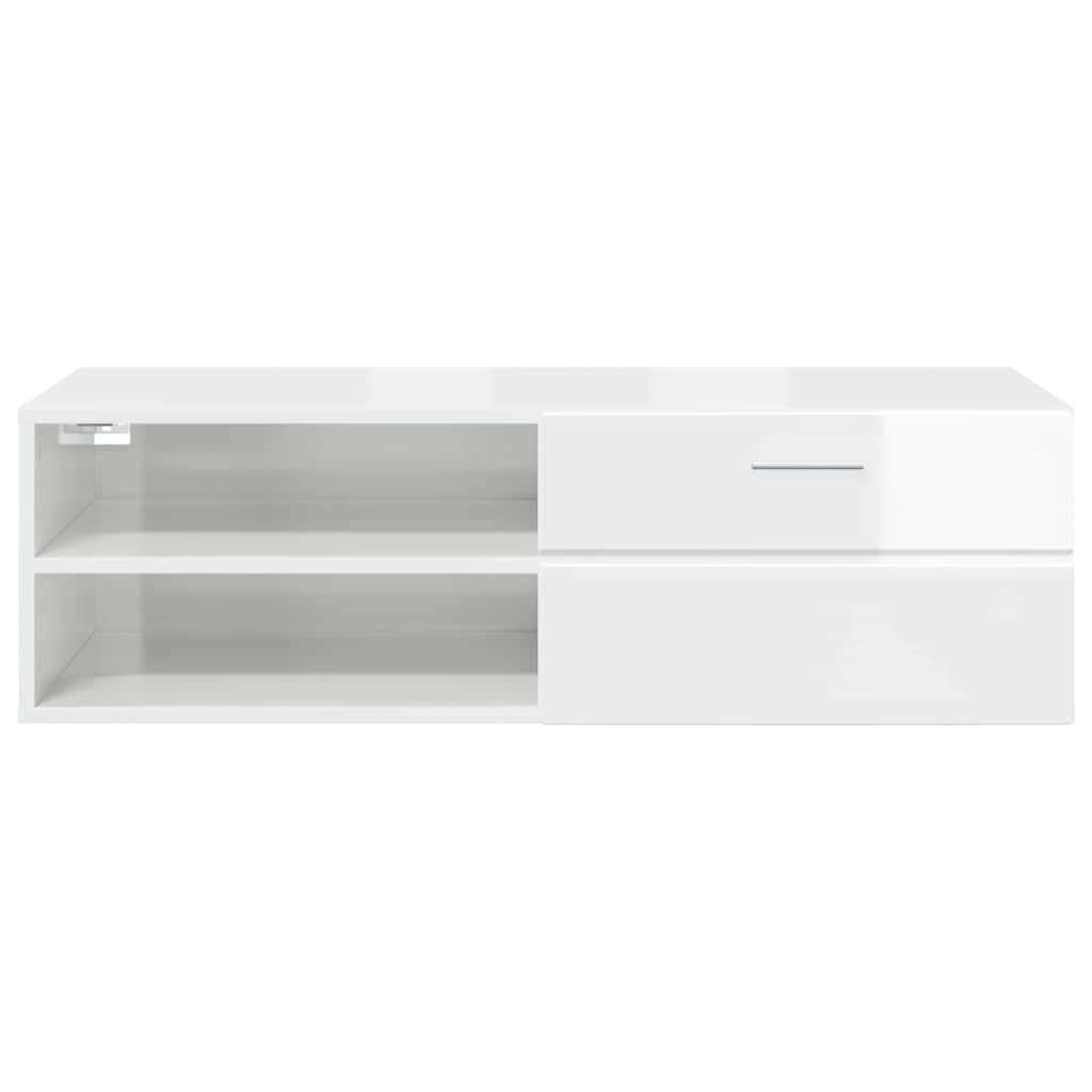 TOP Wandschrank | 1 Schublade | Wandmontiertes Lowboard | Holzschrank | 100 cm