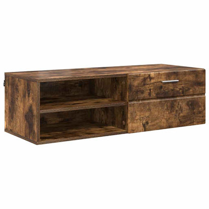 TOP Wandschrank | 1 Schublade | Wandmontiertes Lowboard | Holzschrank | 100 cm