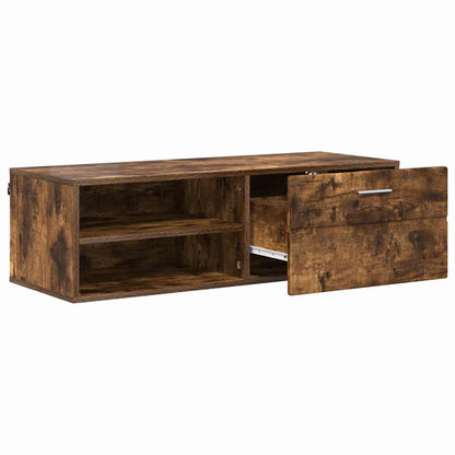 TOP Wandschrank | 1 Schublade | Wandmontiertes Lowboard | Holzschrank | 100 cm