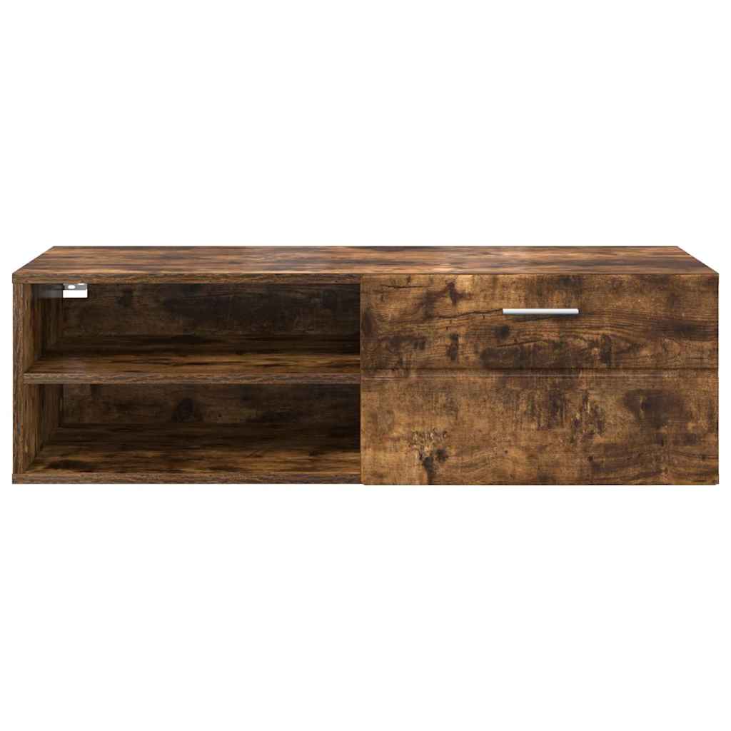 TOP Wandschrank | 1 Schublade | Wandmontiertes Lowboard | Holzschrank | 100 cm