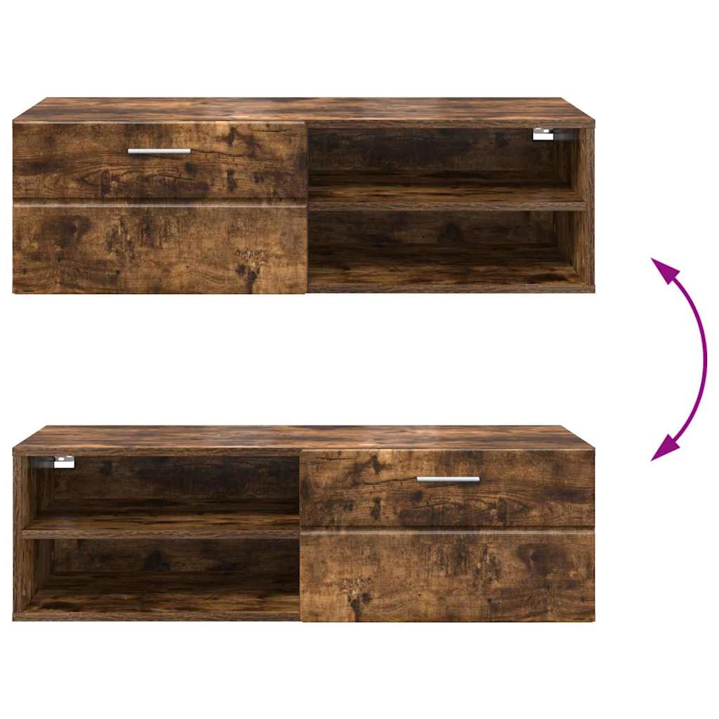 TOP Wandschrank | 1 Schublade | Wandmontiertes Lowboard | Holzschrank | 100 cm