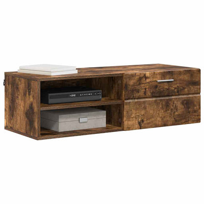 TOP Wandschrank | 1 Schublade | Wandmontiertes Lowboard | Holzschrank | 100 cm