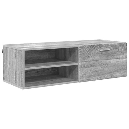 TOP Wandschrank | 1 Schublade | Wandmontiertes Lowboard | Holzschrank | 100 cm