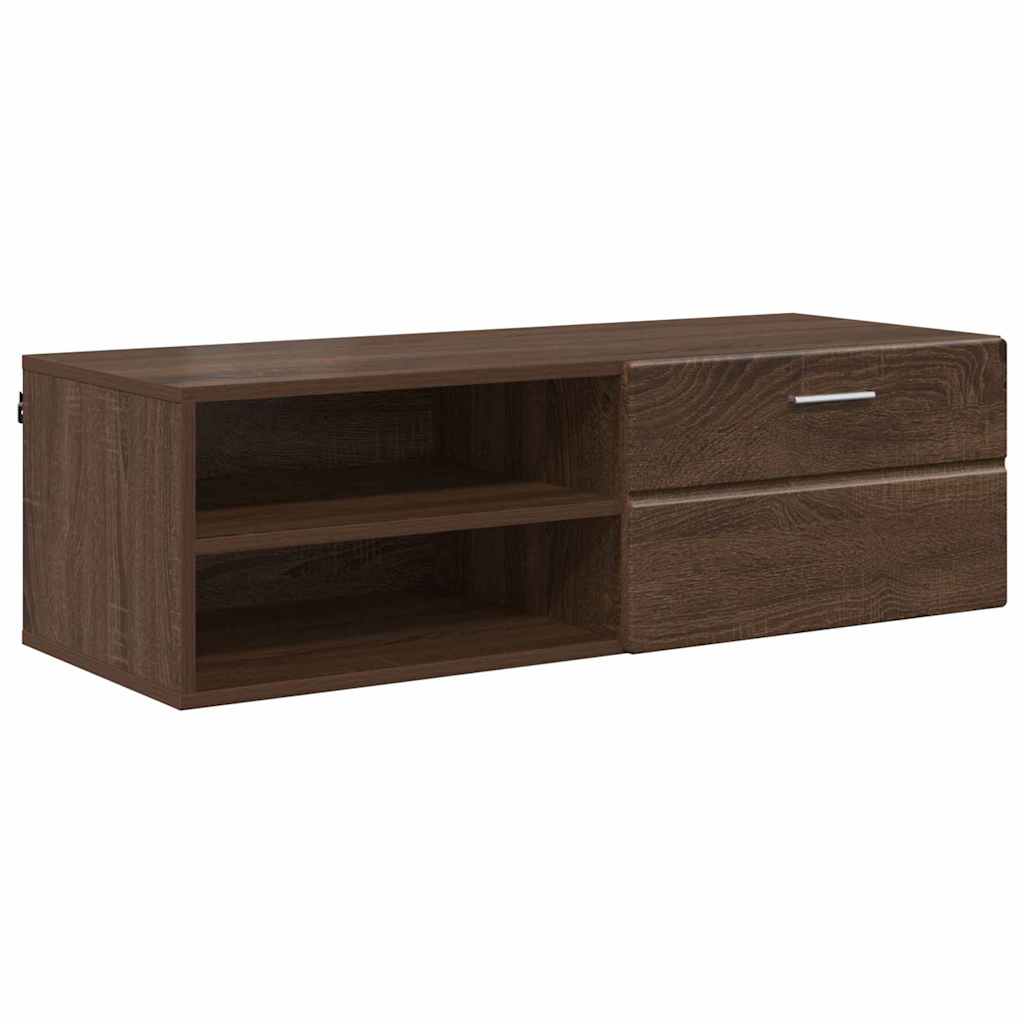 TOP Wandschrank | 1 Schublade | Wandmontiertes Lowboard | Holzschrank | 100 cm