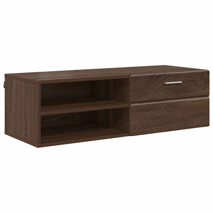 TOP Wandschrank | 1 Schublade | Wandmontiertes Lowboard | Holzschrank | 100 cm