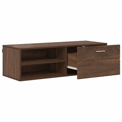 TOP Wandschrank | 1 Schublade | Wandmontiertes Lowboard | Holzschrank | 100 cm