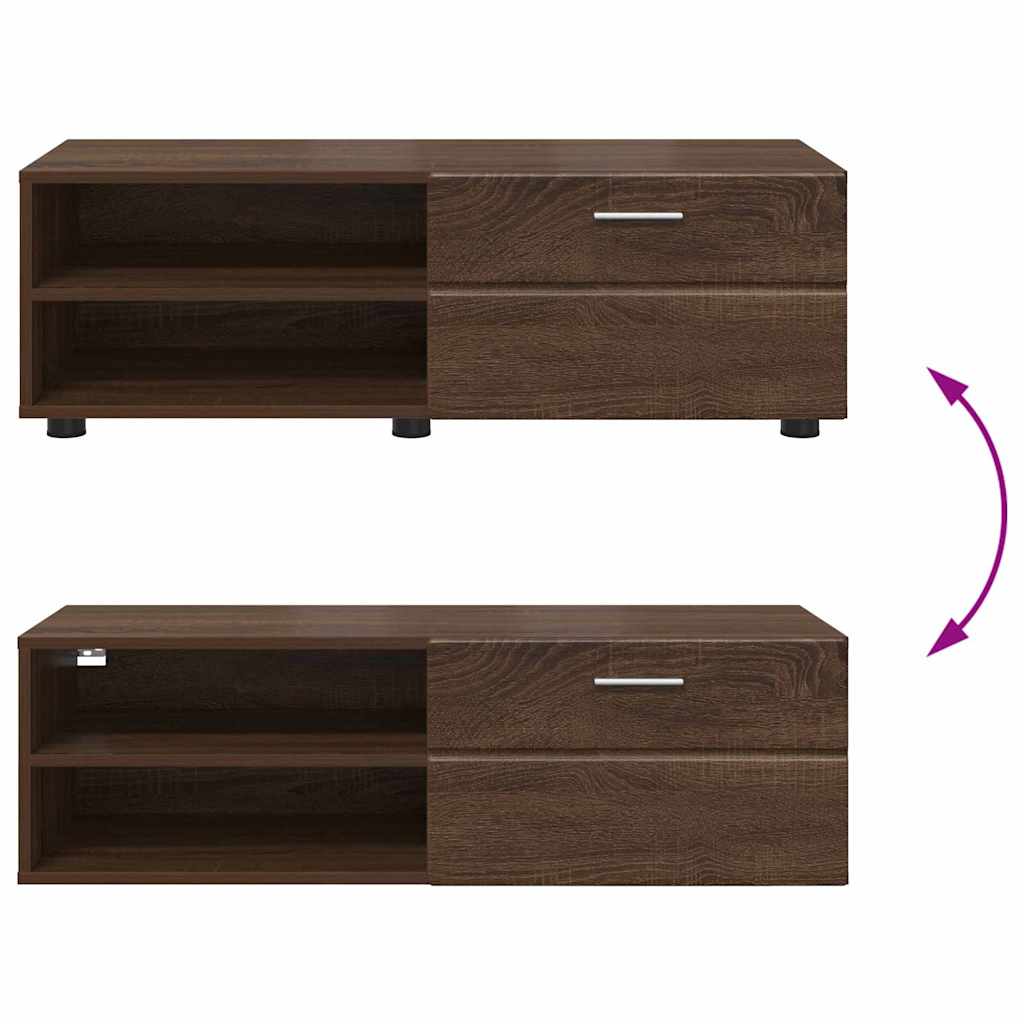TOP Wandschrank | 1 Schublade | Wandmontiertes Lowboard | Holzschrank | 100 cm